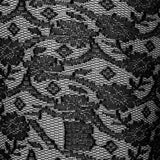 Monogram Lace Tights In Black