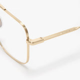 Fine Double Bridge Optical In Gold