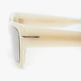 Acetate Sunglasses In Ivory Marble