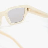 Acetate Sunglasses In Ivory Marble