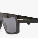 Oversized Flat Top Frame In Black