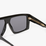 Oversized Flat Top Frame In Black