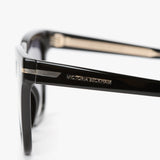 Oversized Acetate Sunglasses in Black