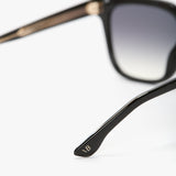 Oversized Acetate Sunglasses in Black