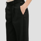 Tailored Straight Leg Trouser In Black