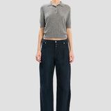 Split Utility Trouser In Navy