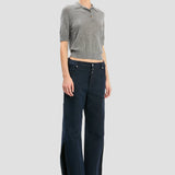 Split Utility Trouser In Navy