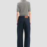 Split Utility Trouser In Navy
