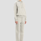 Logo Embroidered Jogger In Grey Marl