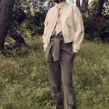 Victoria Beckham X Mackintosh Bomber Jacket In Putty