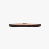 Dorian Frame Belt Croc Embossed Leather