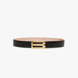 Dorian Frame Belt Jumbo Croc