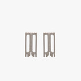 Dorian Stud Earrings In Silver