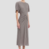 Bela Midi Dress In Ore