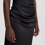 Cami Floor-Length Dress In Black