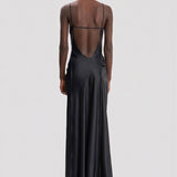 Cami Floor-Length Dress In Black
