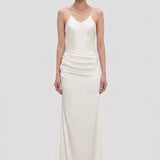 Cami Floor-Length Dress In Ivory