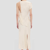 Kyra Midi Dress In Elderflower
