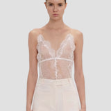 Lace Bodysuit In Ivory