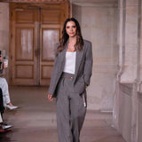 Sculptural Sleeve Jacket In Nickel